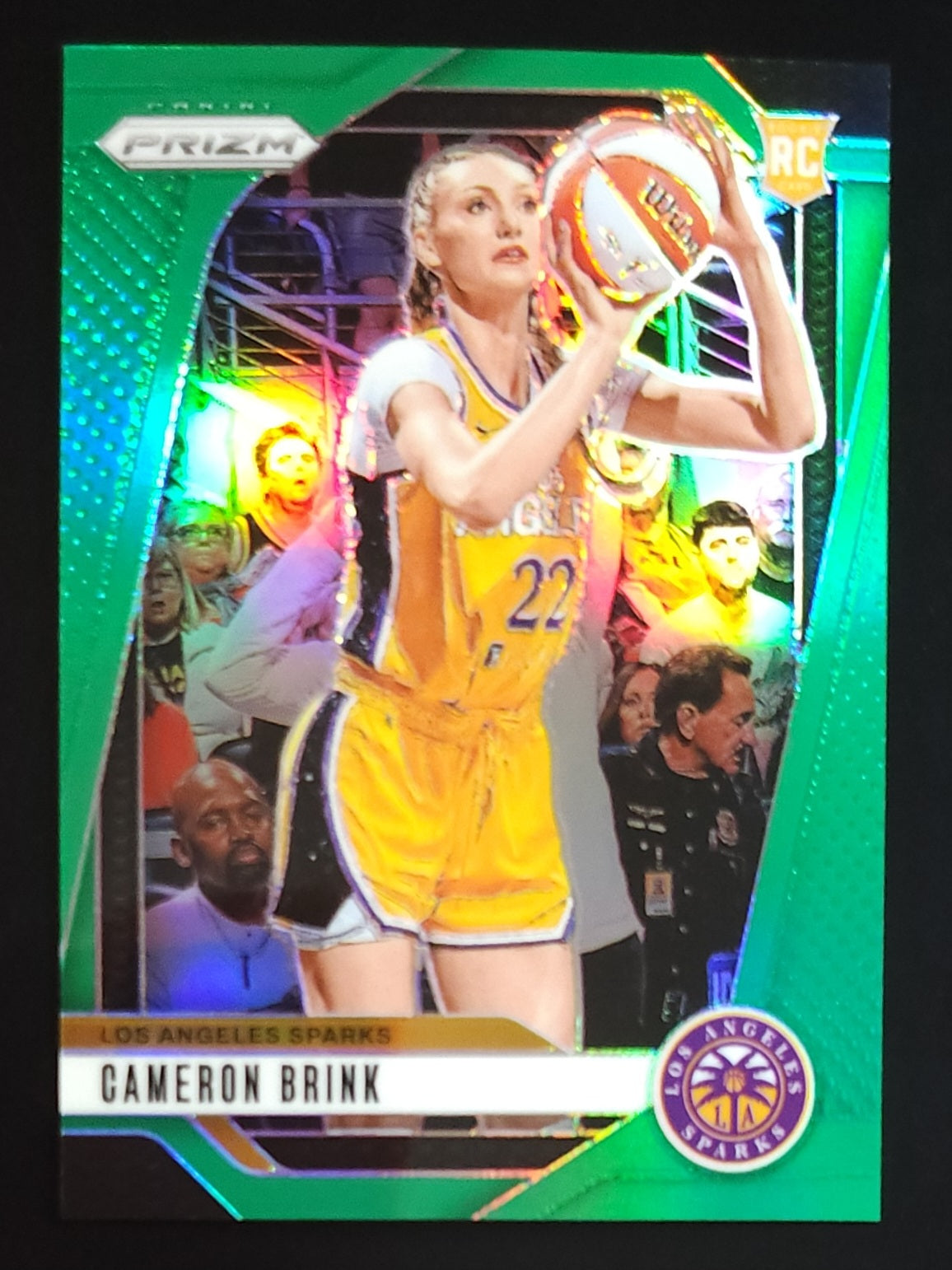 Cameron Brink 2024 WNBA Prizm Rookie Green Prizm #127
