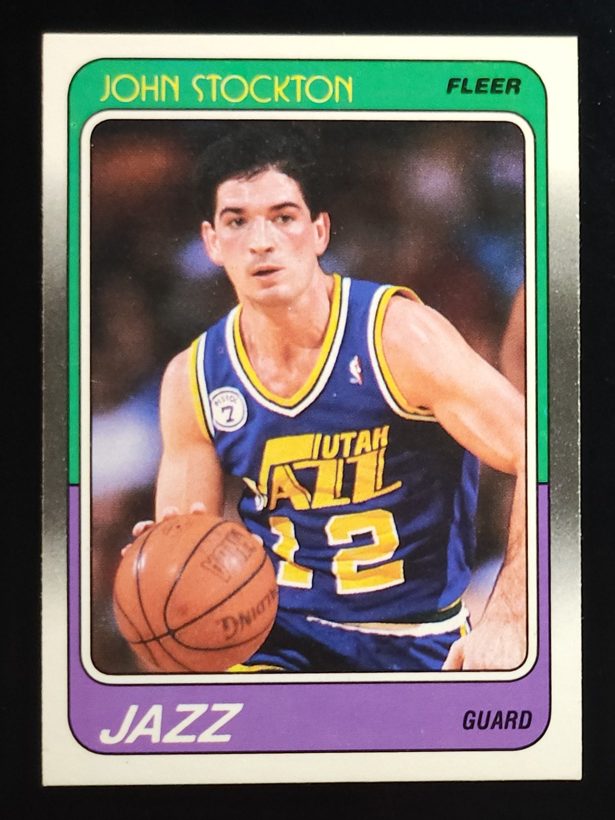John Stockton 1988-89 Fleer #115 Jazz