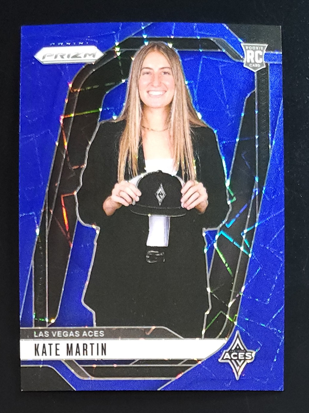 Kate Martin 2024 WNBA Prizm Rookie Blue Velocity #148