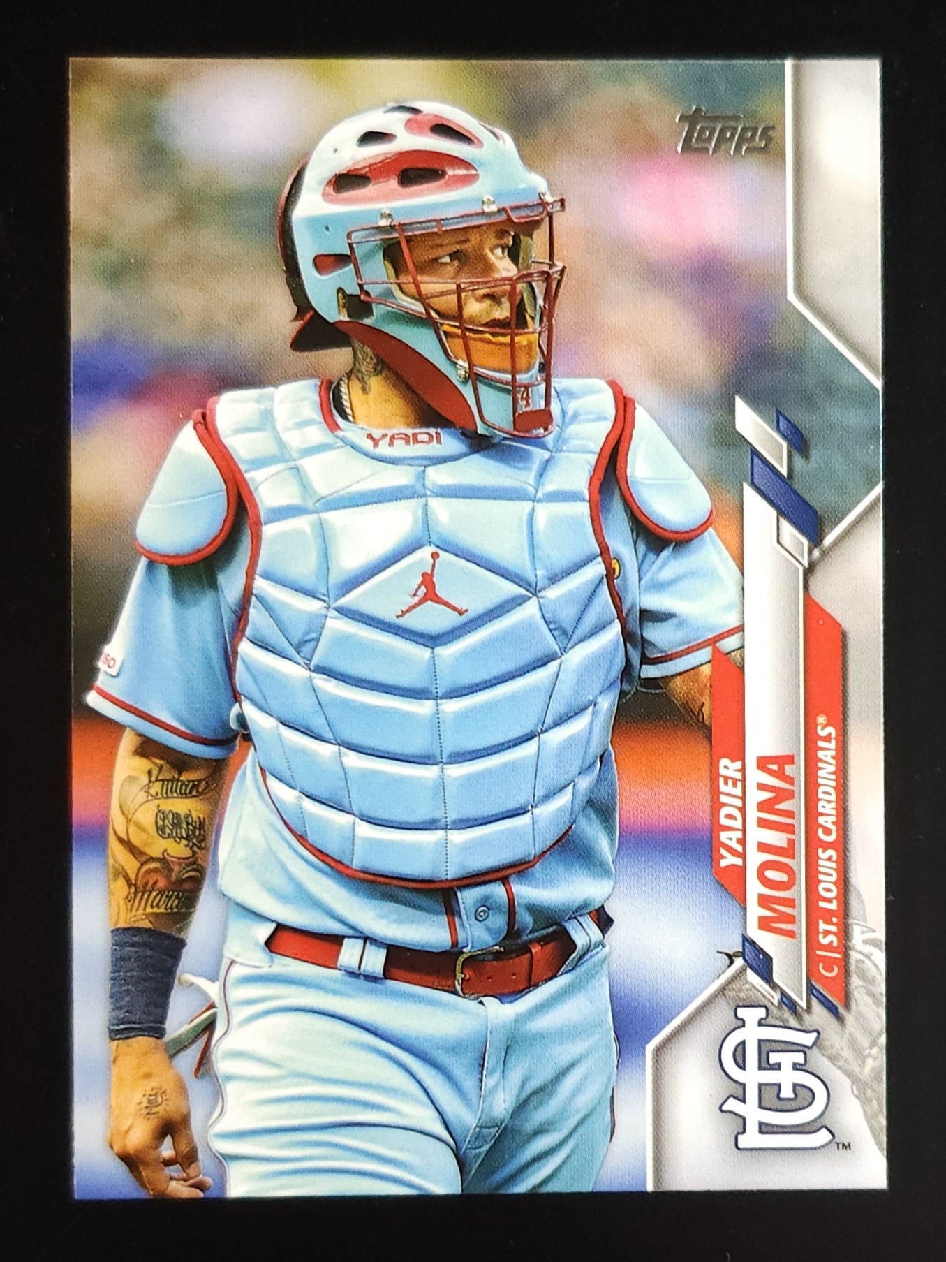 Yadier Molina 2020 Topps Legend Variation SP #173 Cardinals
