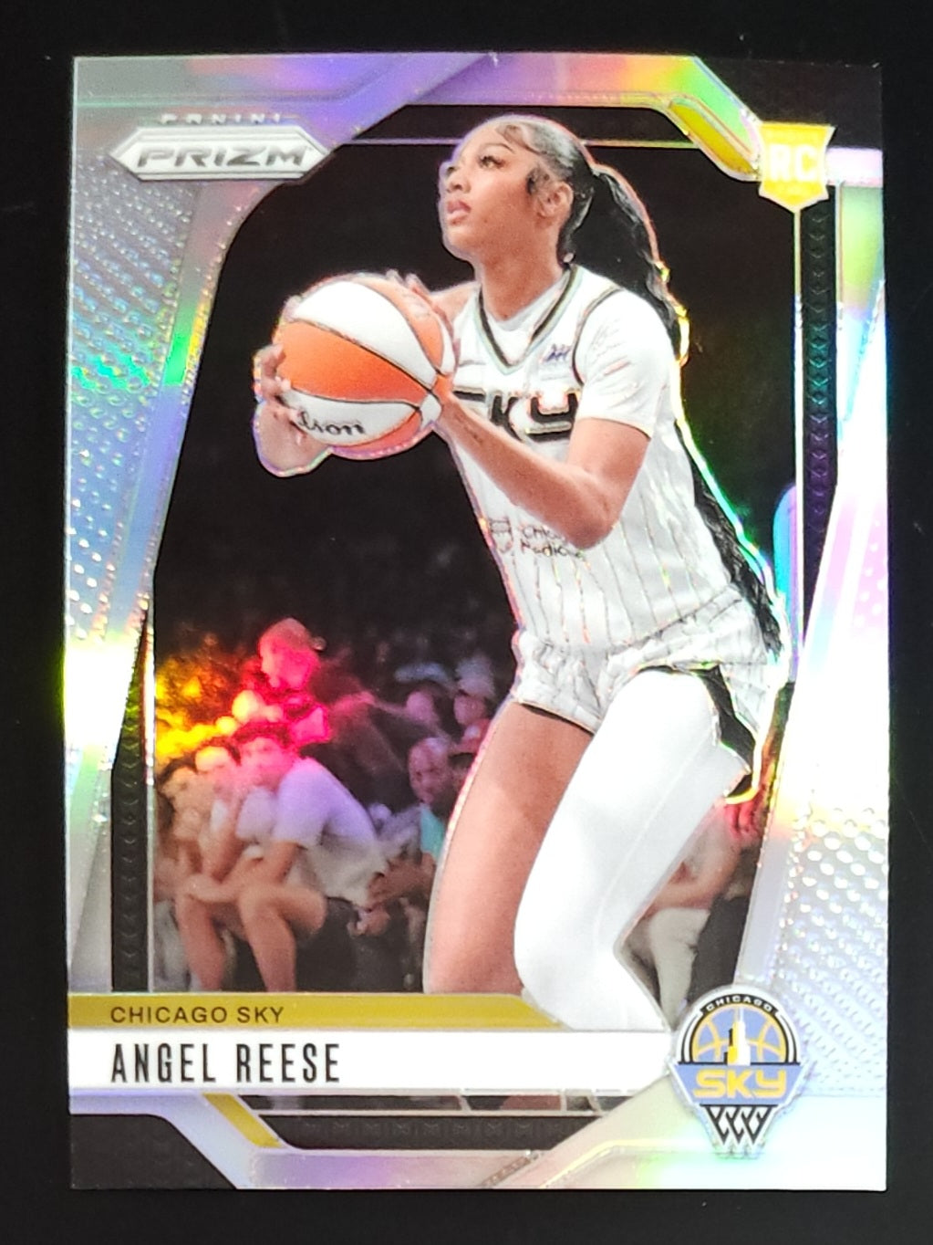 Angel Reese 2024 WNBA Prizm Rookie Silver Ice Prizm #10