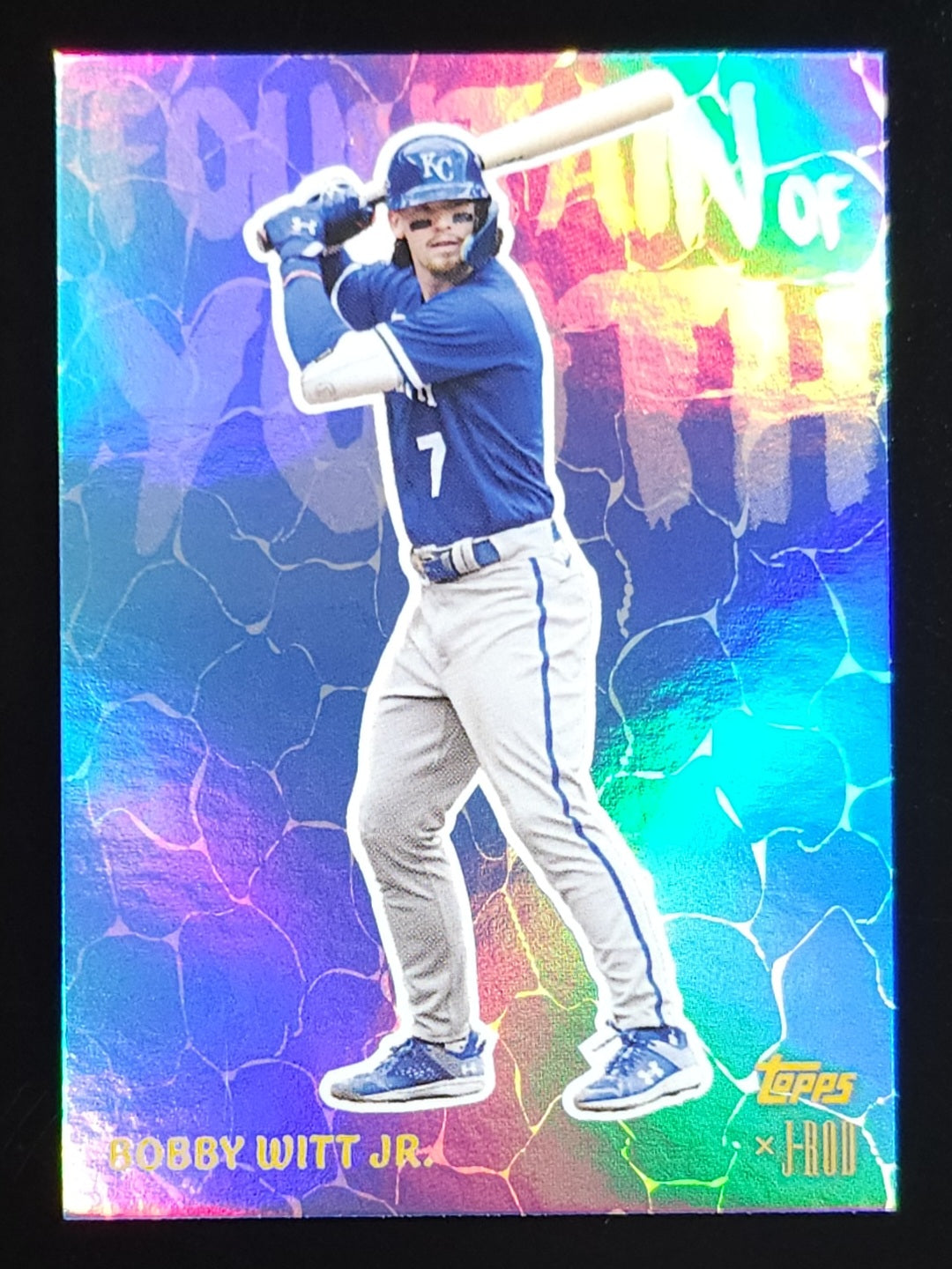 Bobby Witt Jr 2023 Topps x JRod Fountain of Youth #F-5 Royals