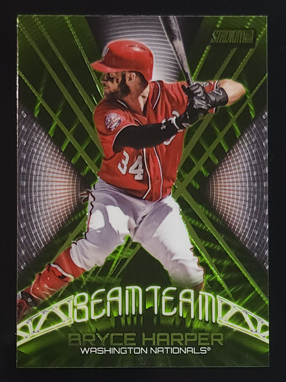 Bryce Harper 2016 Stadium Club Beam Team #BT-19 Nationals Phillies