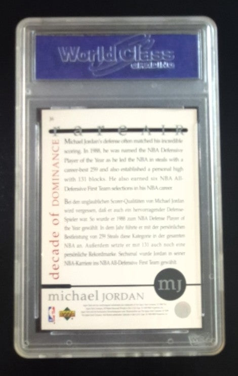 Michael Jordan 1994 Upper Deck Rare Air Decade of Dominance #J6 WCG 10 Bulls