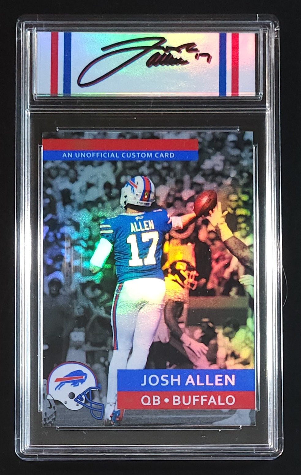 Josh Allen Set Pro Custom Design Trading Card - Options Available