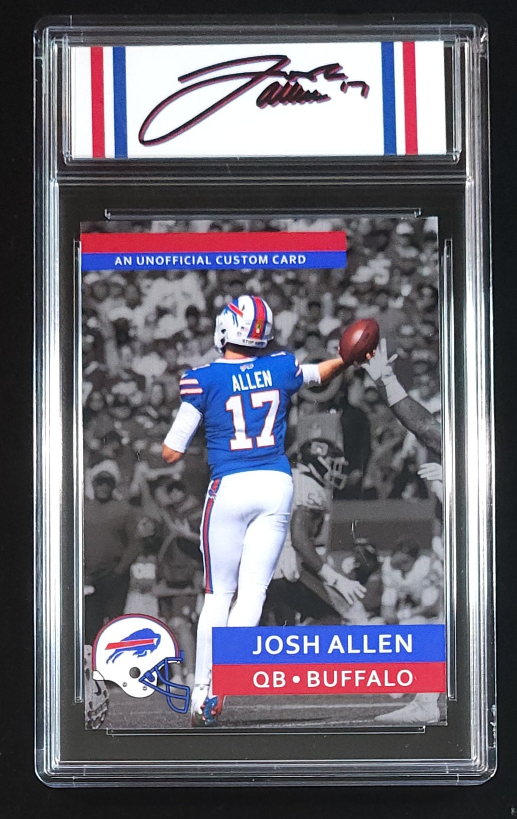 Josh Allen Set Pro Custom Design Trading Card - Options Available