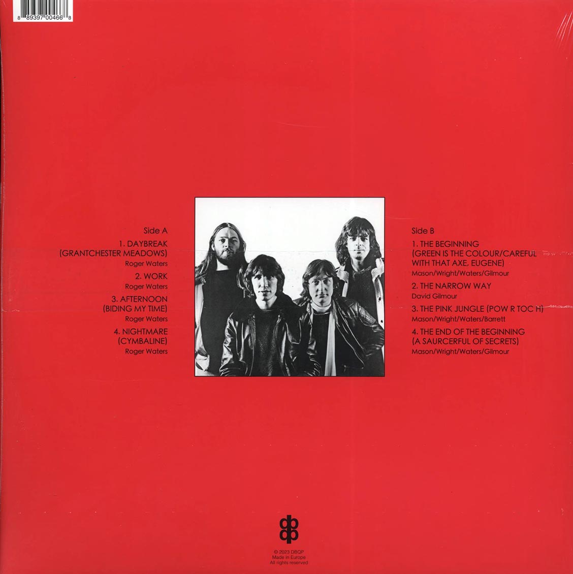 Pink Floyd – Live At Concertgebouw Amsterdam, Netherlands September 17, 1969