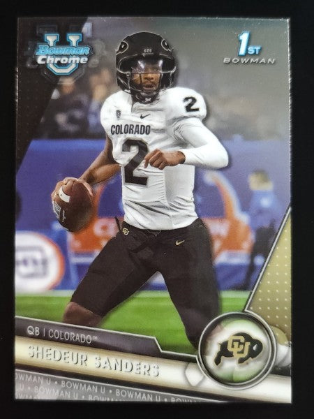 Shedeur Sanders 2023 Bowman University 1st #16