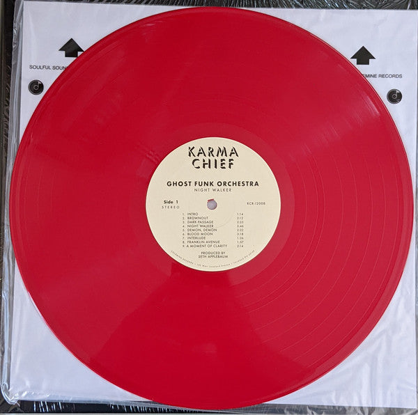 Ghost Funk Orchestra - Night Walker / Death Waltz - red/indie exclusive - The Hobby Swap
