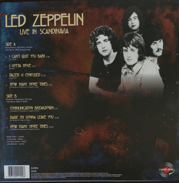 Led Zeppelin – Live In Scandinavia