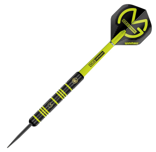 Winmau MvG Ambition Steel Tip Darts - 24gm (1 Set of 3 Darts)