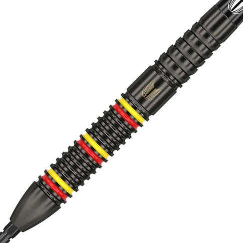Target Gabriel Clemens Black Swiss Point Steel Tip Darts - 23gm (1 Set of 3 Darts)