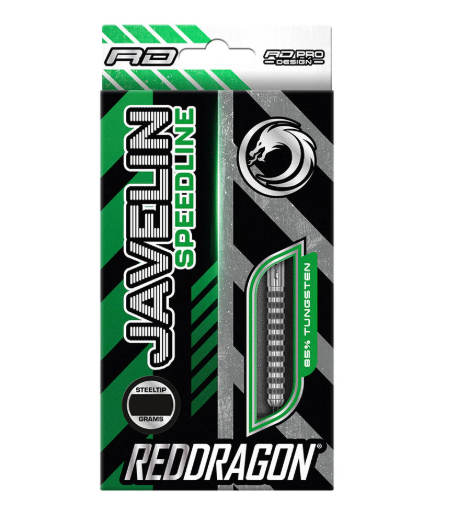 Red Dragon Javelin Speedline Steel Tip Darts - 24gm (1 Set of 3 Darts)