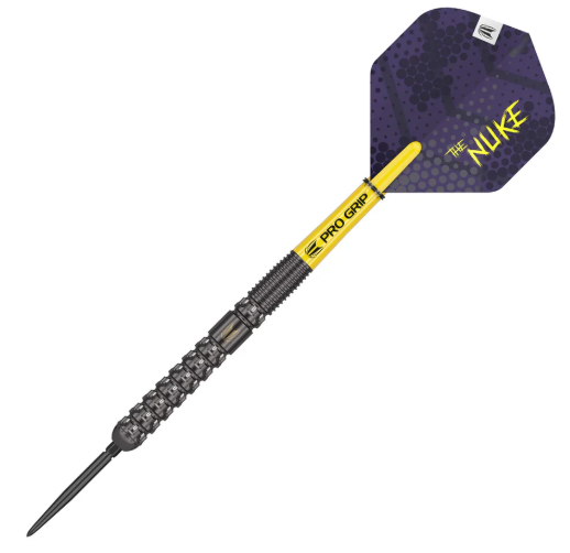 Target Luke Littler G1 Swiss Point Steel Tip Darts - 22gm (1 Set of 3 Darts) - The Hobby Swap