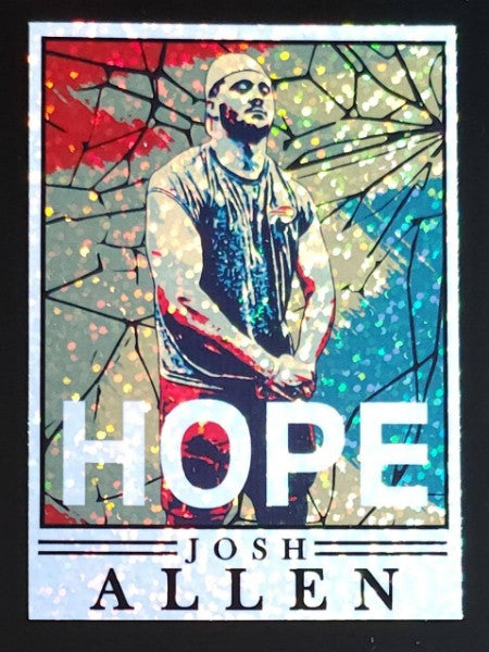 Josh Allen Custom MVP Hope Card