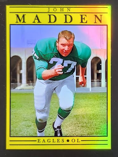 John Madden Custom 91 Card