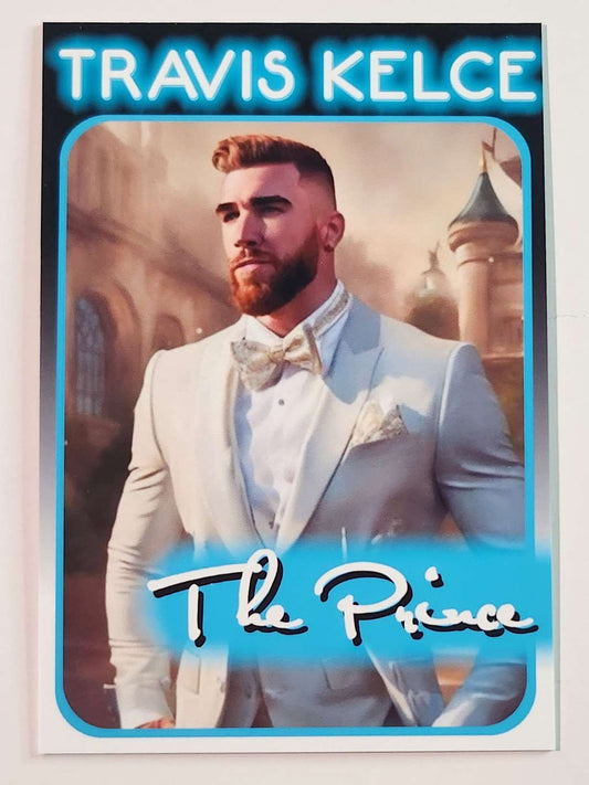 Taylor Swift/Travis Kelce AI Art Card Swap Custom Card