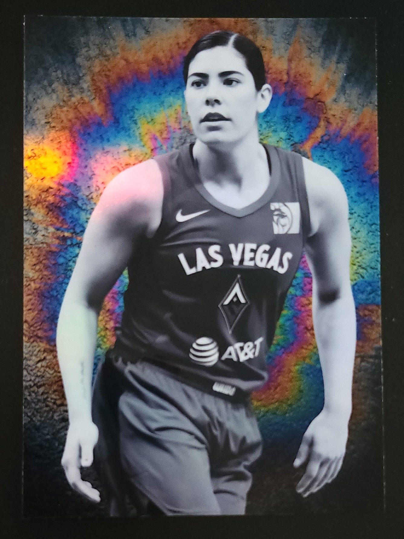 Kelsey Plum Oil Spill Card Swap Custom Card