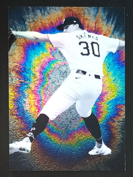 Paul Skenes Oil Spill Card Swap Custom Card