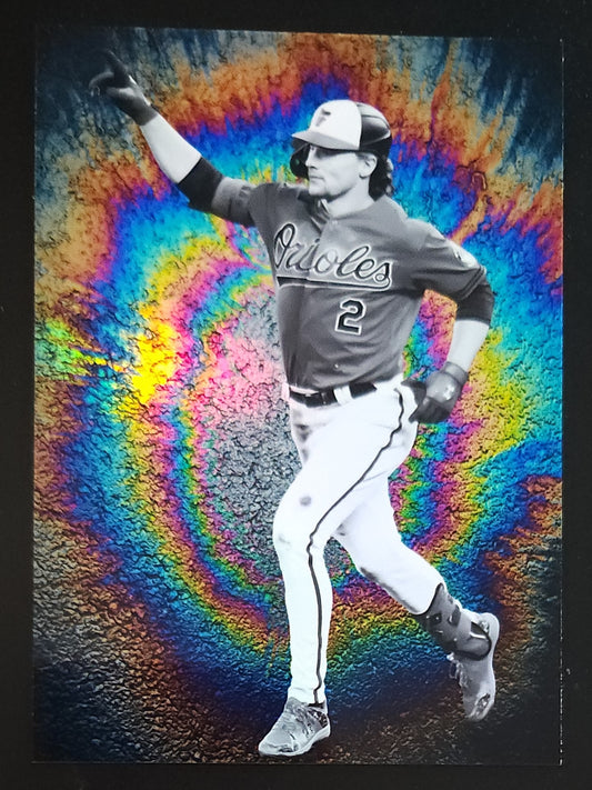 Gunnar Henderson Oil Spill Card Swap Custom Card