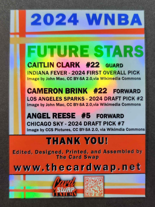 2024 WNBA Future Stars Rookie Silver Reflect Custom Card