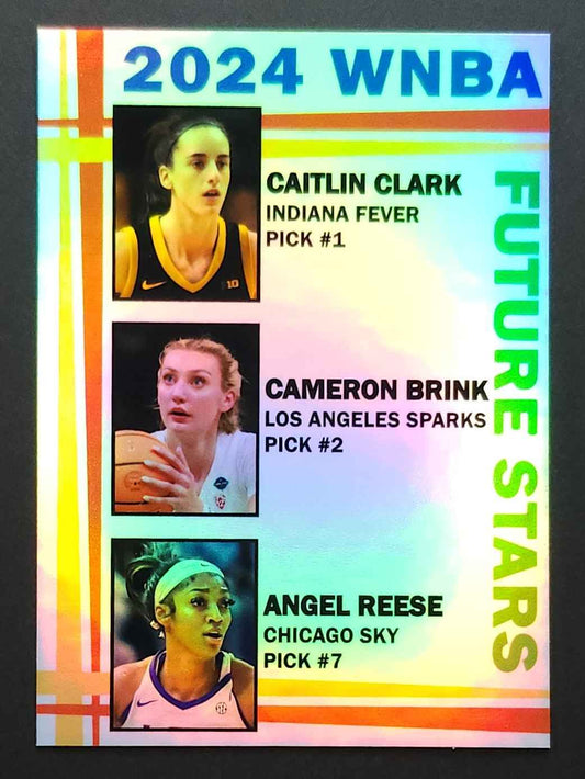 2024 WNBA Future Stars Rookie Silver Reflect Custom Card