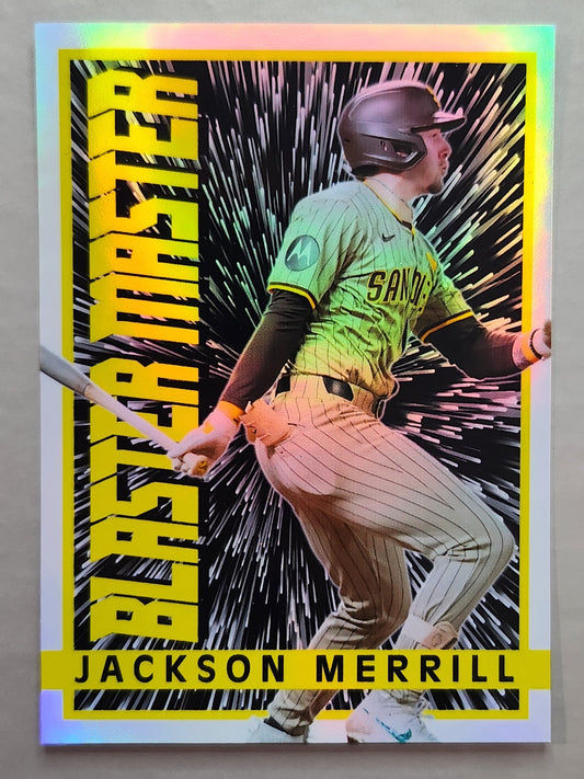 Jackson Merrill Blaster Master Chrome Card Swap Custom Card