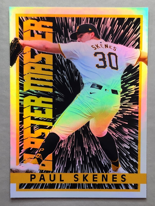 Paul Skenes Blaster Master Chrome Card Swap Custom Card