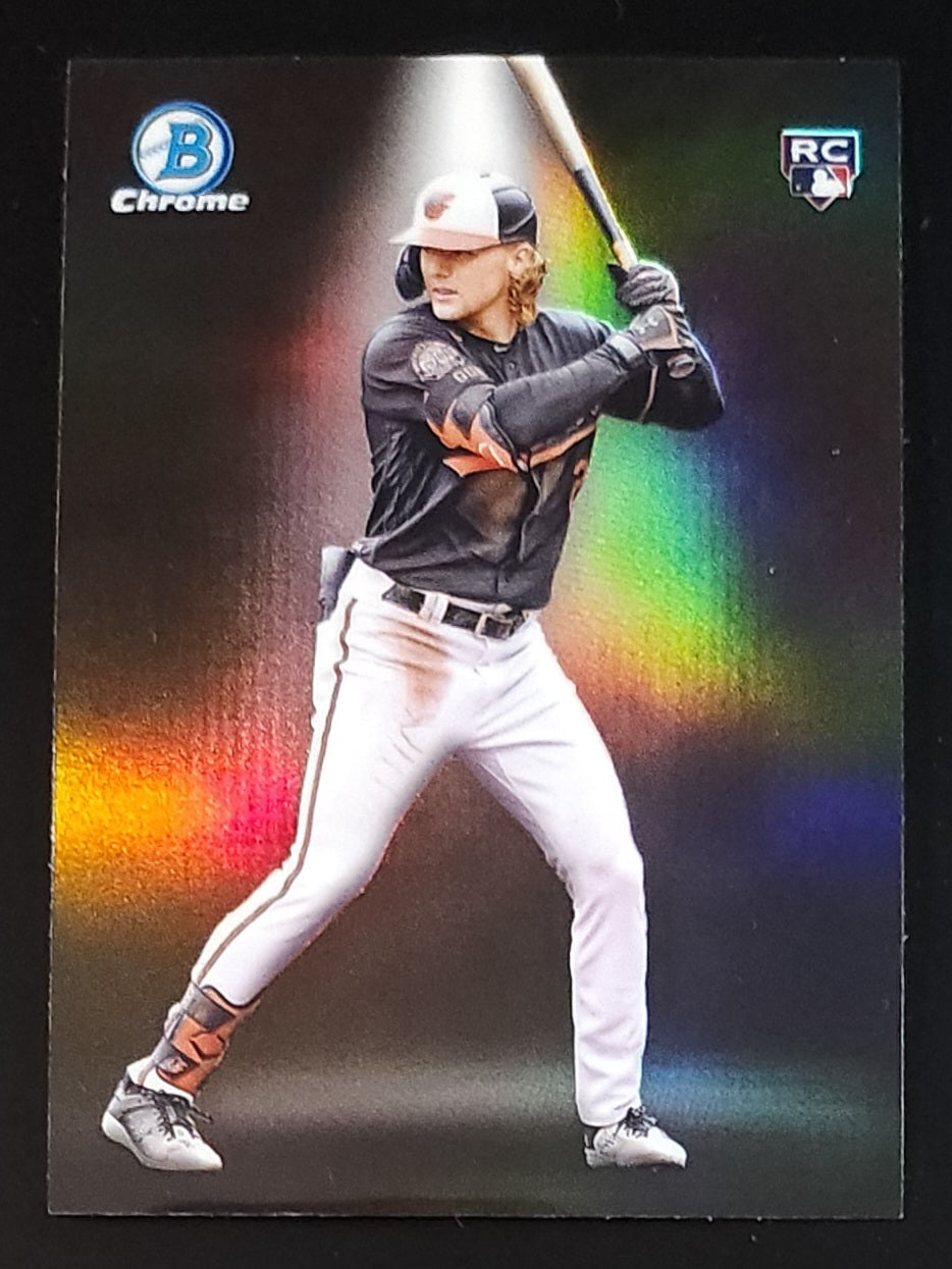 Gunnar Henderson 2023 Bowman Chrome Spotlight Rookie #BS-5 Orioles - The Hobby Swap