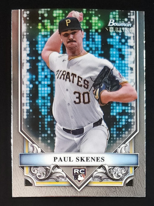 Paul Skenes 2024 Bowman Sterling Rookie #BSR-30 Pirates - The Hobby Swap