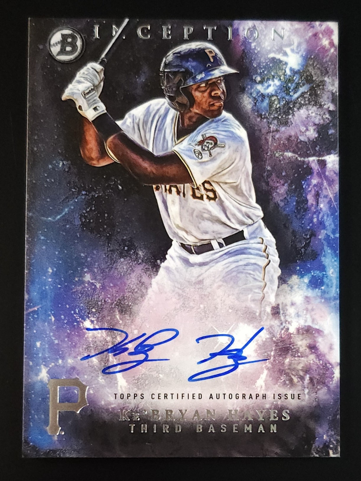 Ke'Bryan Hayes 2016 Bowman Inception Auto #PA-KR Pirates - The Hobby Swap