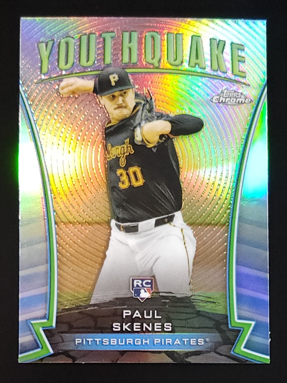 Paul Skenes 2024 Topps Chrome Youthquake Rookie #YQ-51 Pirates - The Hobby Swap