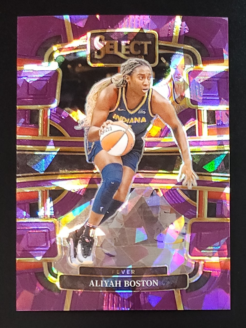 Aliyah Boston 2024 WNBA Select Purple Ice 118/149 #52 - The Hobby Swap