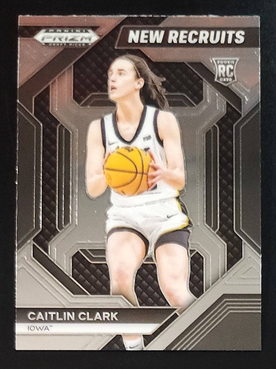 Caitlin Clark 2024 Prizm Draft Picks New Recruits Rookie #14 - The Hobby Swap