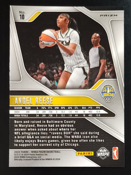 Angel Reese 2024 WNBA Prizm Rookie Blue Velocity #10 - The Hobby Swap