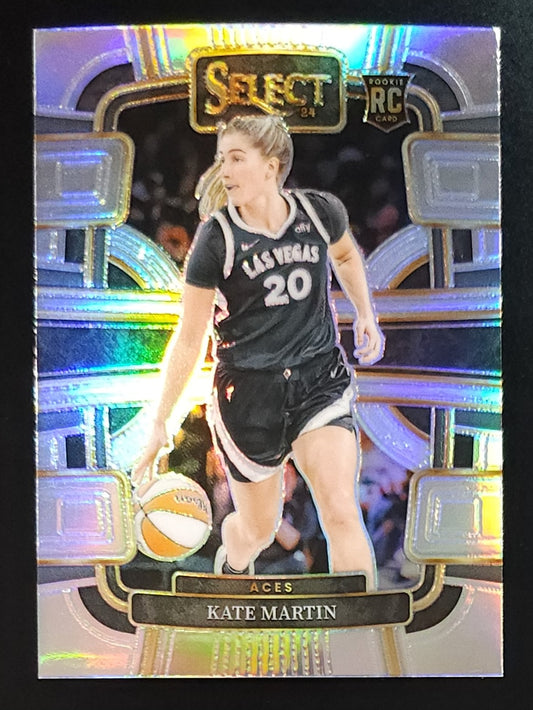 Kate Martin 2024 WNBA Select Rookie Silver Prizm #22 - The Hobby Swap