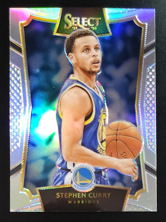 Stephen Curry 2015-16 Select Silver Prizm #99 Warriors - The Hobby Swap