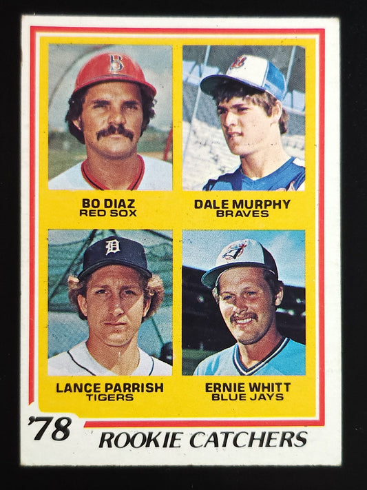 Dale Murphy/Lance Parrish/Bo Diaz/Ernie Whitt 1978 Topps Rookie Catchers #708