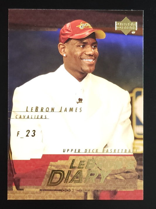 LeBron James 2003-04 Upper Deck LeBron's Diary #LJ5
