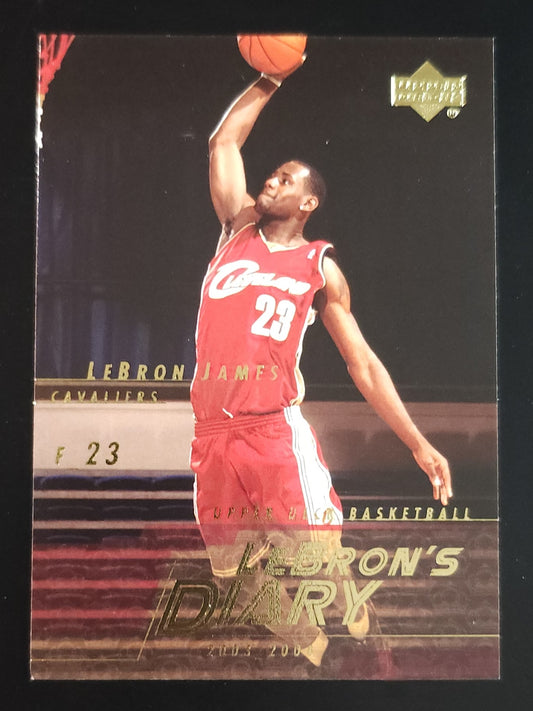 LeBron James 2003-04 Upper Deck LeBron's Diary #LJ15