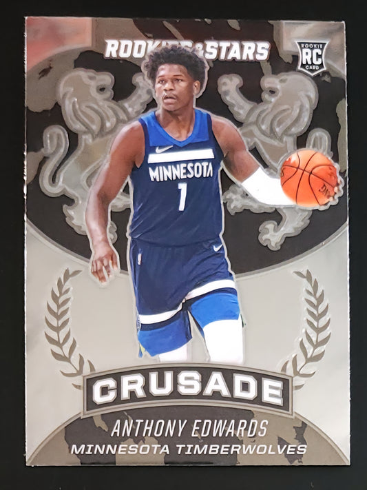 Anthony Edwards 2020-21 Panini Crusade RC #528