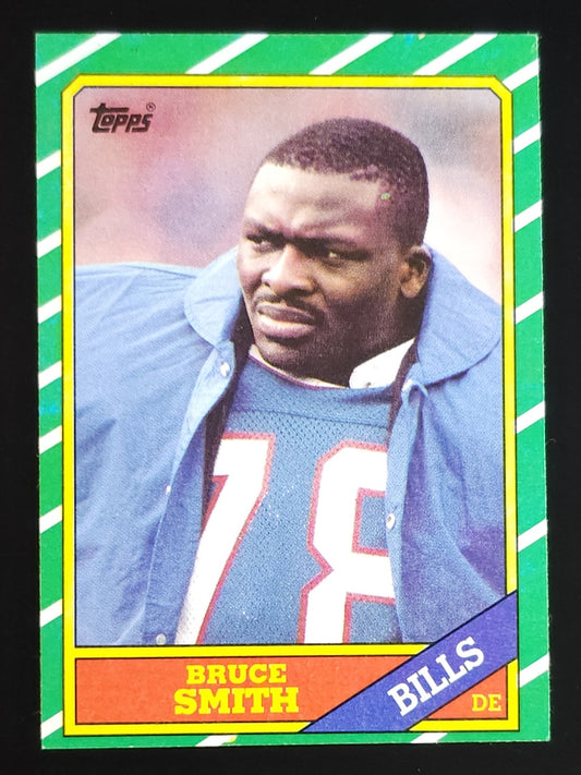 Bruce Smith 1986 Topps Rookie #389 Bills
