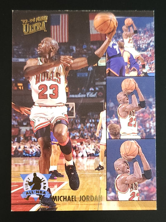 Michael Jordan 93-94 Fleer Ultra All NBA First Team #2 Bulls