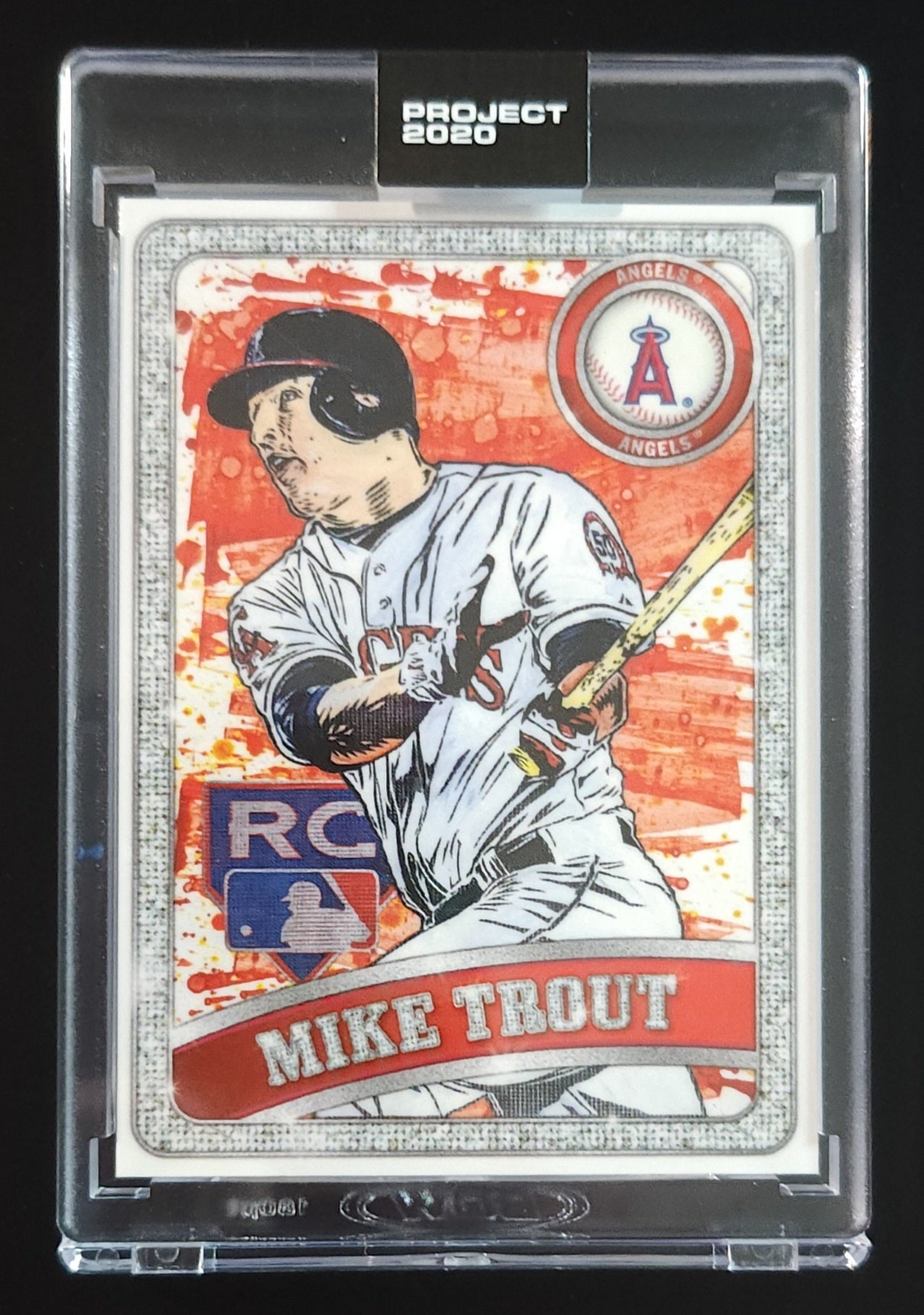 Mike Trout Topps Project 2020 #100 Angels (Blake Jamieson)