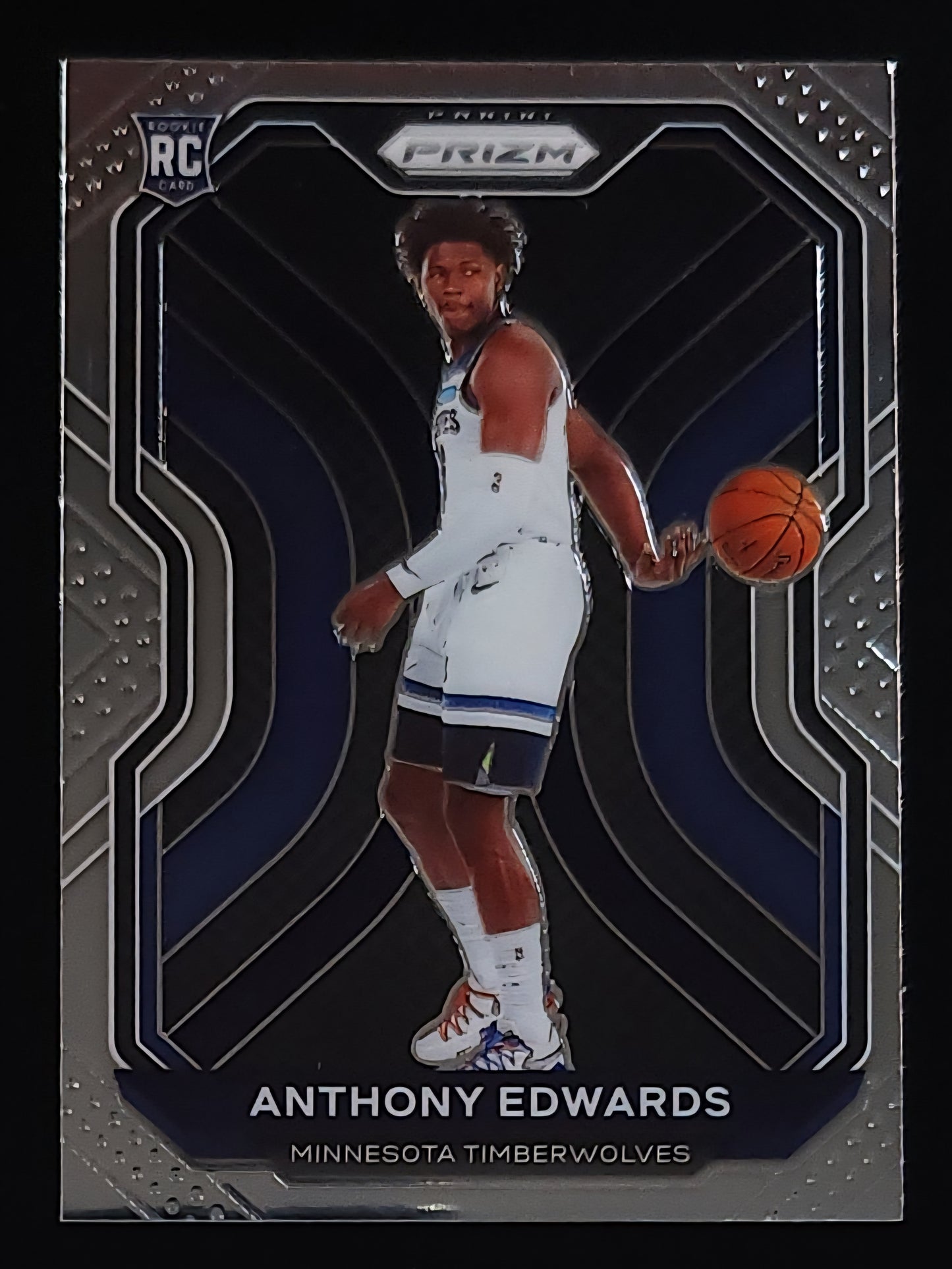 Anthony Edwards 2020-21 Prizm RC #258 Timberwolves