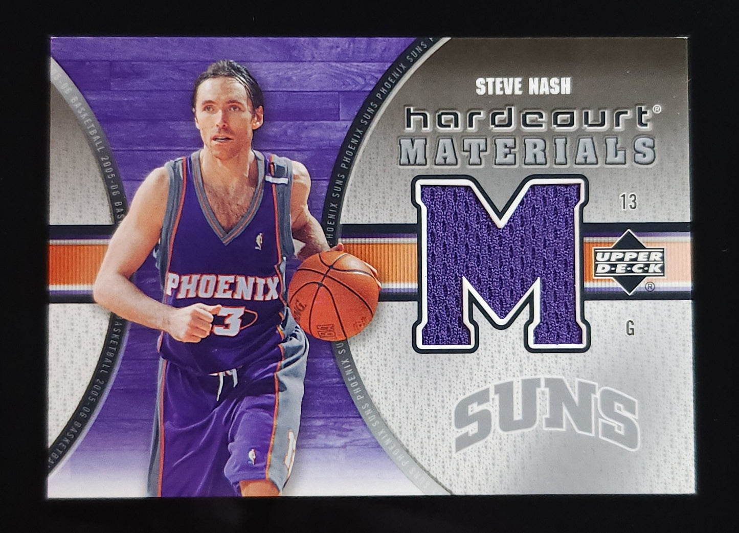 Steve Nash 2005-06 Upper Deck Hardcourt Materials Relic #HM-SN Suns
