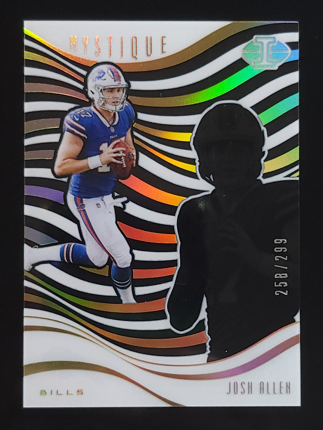 Josh Allen 2018 Panini Illusions Mystique Rookie 258/299 #MQ-JA Bills