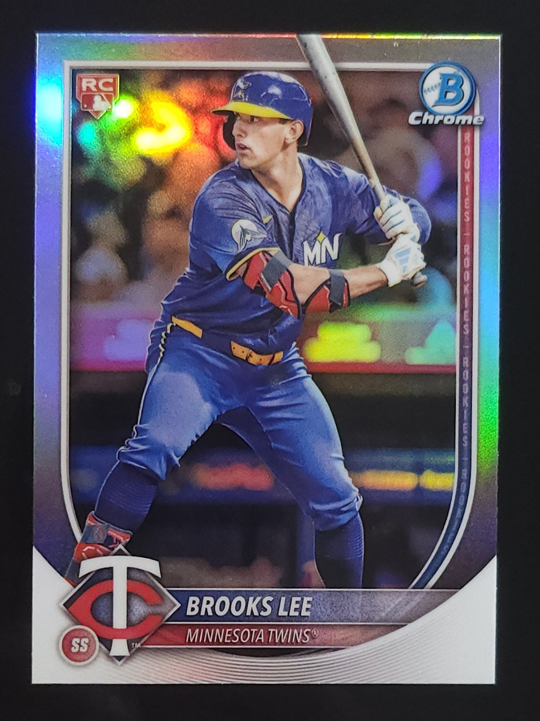 Brooks Lee 2025 Bowman Red Rookie Redemption #72 Twins