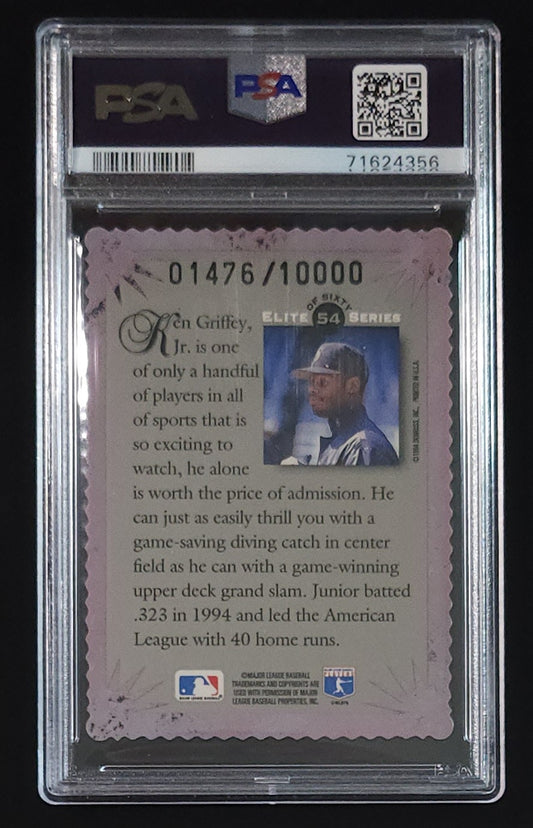 Ken Griffey Jr 1995 Donruss Elite #54 PSA 8 Mariners