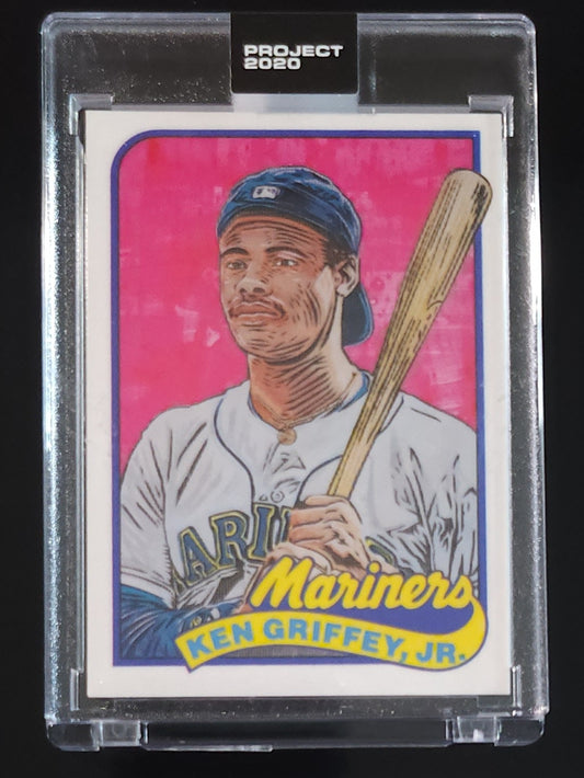 Ken Griffey Jr Topps Project 2020 #211 by Blake Jameson Mariners